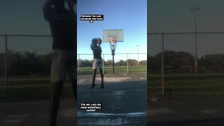 Between the legs crossover step back is crazy..🙂 #shorts #basketball