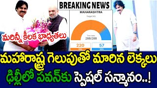 బిగ్ బ్రేకింగ్ : పవన్ కళ్యాణ్ కు NDA గుడ్ న్యూస్.. కీలక బాధ్యతలు! | Pawan Kalyan Craze | MK Media