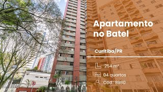 Apartamento, 04 Quartos, 02 Vagas, Elevador Privativo, Batel, Curitiba.