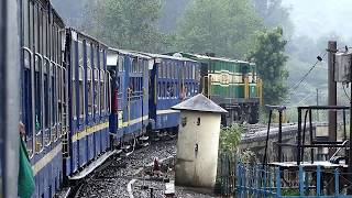 Ooty Toy Train Rainy Day Last Coach Travel with the Guard