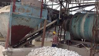 2.1×4.5 Silica Sand Ball Mill Working Site --- zoneding.com