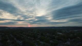 Spring Sunset over Binghamton, NY