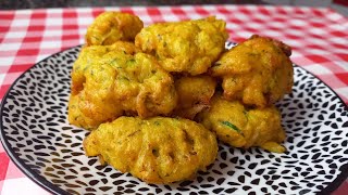 BUÑUELOS DE CALABACÍN. Deliciosos, esponjosos y con un sabor muy potente!! Pruebalos!!