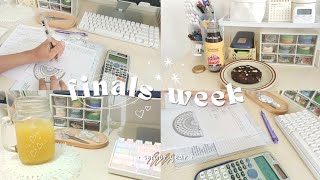 finals week 🌷 study vlog | exams, note-taking, projects + start of sem break ✨