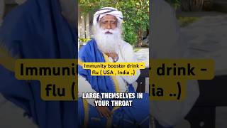 Cold and cough ??From generation they have been drinking it #sadhguru #sadhguruspot #sadhguru_wisdom