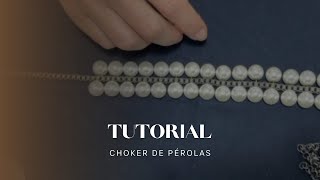 Tutorial Choker de Pérolas Passo a Passo por Aline Mota. #cursodebijuteriaonline #bijuterias2024