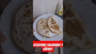 DESAYUNO SALUDABLE Y RÁPIDO #desayunosfaciles #desayunofacil #desayunosaludable