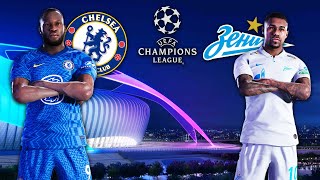 Chelsea vs Zenit ● CHAMPIONS LEAGUE | eFootball 2022 Predict Gameplay