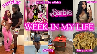 WEEKVLOG: WE WATCHED BARBIE, MARIAH IS MAKING BIG MOVES, PARTYING + MAKING RASTA PASTA | Shalaya Dae