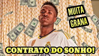 VINICIUS JUNIOR ASSINA NOVO CONTRATO ABSURDO COM REAL MADRID