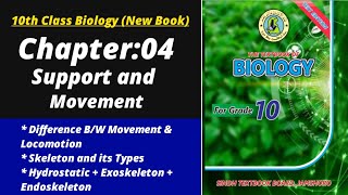 Skeleton and its types class 10 | Biology class 10 chapter 4 | Class 10 new biology book