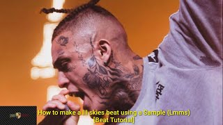 How to make a lil skies beat using a Sample (Lmms) [Beat Tutorial]