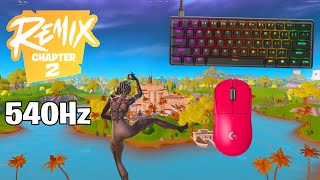 SteelSeries Apex Pro Mini ASMR 🤩 Solo Gameplay 🥇 Satisfying Keyboard Fortnite 240 FPS 4K