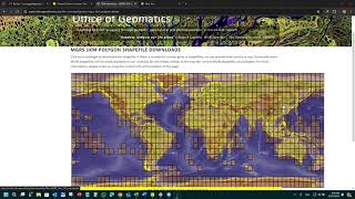 Downloading MGRS Grid and creating the grid in ArcGIS Pro