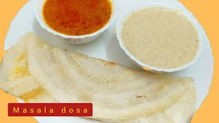 Masala Dosa Recipe | बाजार जैसा मसाला दोसा घर पर बनाने की विधि - How to make Dosa at Home