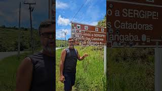 chegamos no estado de Sergipe , terra das  catadoura de mangaba.