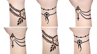 Front hand bracelet mehndi design 2024 | Bracelet mehndi design | Eid mehndi design 2024 |