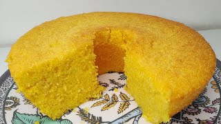 BOLO DE MILHO COM COCO | Feito no liquidificador