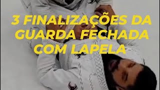 "3 finalizações partindo da Guarda Fechada usando a lapela do oponente 🥋"@buenocassio