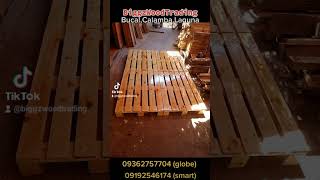 Queen Size - Pallet Bedframe | @BiggzWoodTrading 031