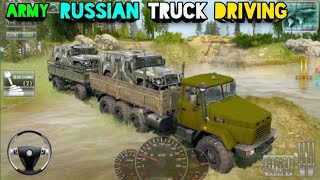 Russian Army Truck Driving - New Russian Truck Driving 2022 Android Gameplay - RATDN.34