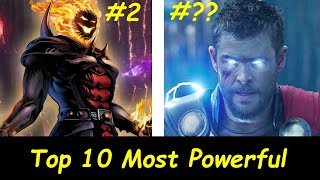 10 Most Powerful Characters In The MCU