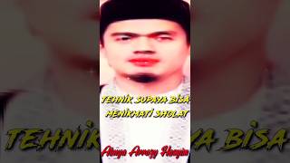 tehnik supaya bisa menikmati sholat-buya Arrazy Hasyim#dakwahislami #shorts