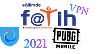 FATİH VPN 2021 OYUNLARA VE TÜM SİTELERE GİRER