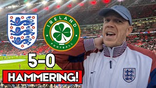 England 5-0 Ireland🏴󠁧󠁢󠁥󠁮󠁧󠁿🇮🇪 Wembley madness! Ollyhud Matchday Vlog