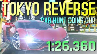 ASPHALT 8 - Car Hunt Coins Cup (Tokyo Reverse) - Trion Nemesis - 1:26.360