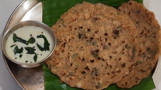 wheat Roti|How to make Godhumai Rotti  in Tamil|wheat Adai|