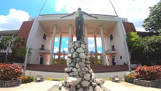 WALKING TOUR AT U.P. CAMPUS DILIMAN WITH ANGEL.