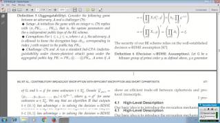 Contributory Broadcast Encryption with Efficient Encryption and Short Ciphertexts