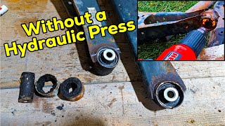 How To Replace a Silent Block Without a Hydraulic Press