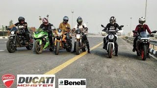 Top 5 benelli TNT 600i drag races with others bikes ?TNT 600i vs CBR 600RR vs TNT 600i vs NINJA 650.