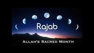 Ducada Bisha Rajab Month of Rajab