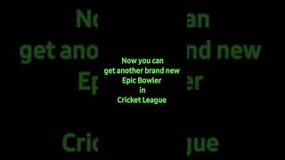 Brand New Epic Player in Cricket League Game 💯💥 | #cricketleaguegame #DLSGAMINGKOLLA