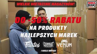 Wietrzymy magazyny. Nawet 50% taniej!