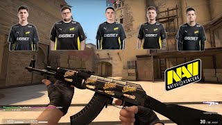 Every Natus Vincere players PGL ANTWERP 2022 MAJOR holo stickers showcase