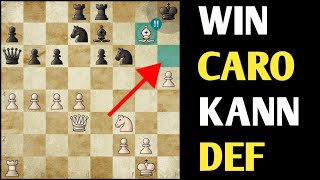 Brilliant!! Famous Game of 2005 / Win against Caro Kann / Konstantin Yuryevich vs Shaposhnikov