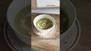 Healthy dinner recipe| Broccoli almond soup #shorts #easyrecipe #quickrecipe #healthyfood