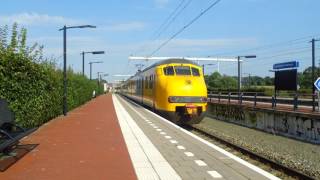 Afscheidsrit Mat '64 449+469+466+876 komen aan met een tyfoonconcert op Amersfoort Vathorst!