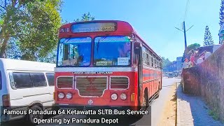 Famous Panadura 64 Ketawatta Bus Service Operating by SLTB Panadura Depot | පානදුර කැටවත්ත බස් සේවය