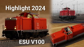 ESU 31575 H0 V100, Baureihe 212 der DB mit Sound, Rauch und Lichtfunktionen