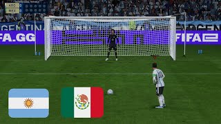 FIFA 23 - ARGENTINA VS MEXICO | MESSI VS MEXICO | PENALTY SHOOTOUT | GAMEPLAY PC