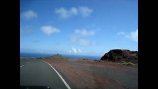 Driving on El Hierro in Las Canarias