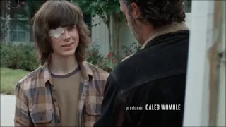 carl grimes- smile