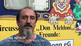 "Circusschule Don Mehloni" an der Königsfelder Kirmes