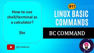 bc command in Linux | How to use terminal as calculator | Hindi