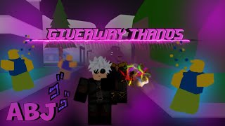 Giveaway Thanos on 80 sub  | A Bizarre Journey |